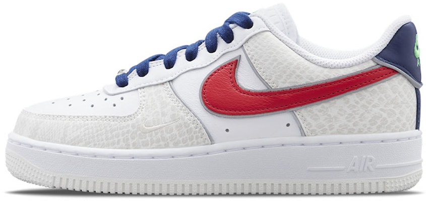 (W) Nike Air Force 1 '07 LX 'Just Do It - Putih Merah Ular' DV1493-161 Buy (W) Nike Air Force 1 '07 LX 'Just Do It - Putih Merah Ular' DV1493-161