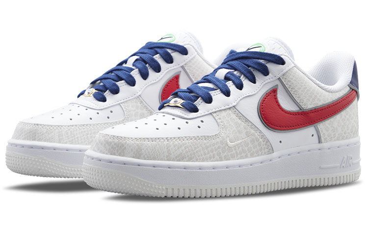 Lookbook (W) Nike Air Force 1 '07 LX 'Just Do It - Putih Merah Ular' DV1493-161