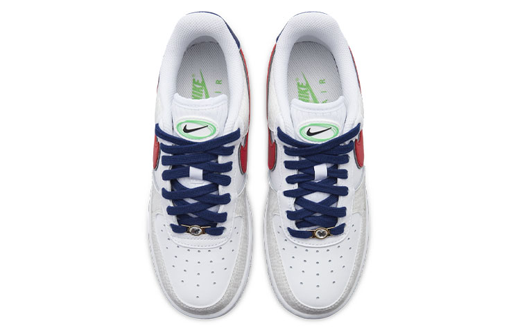 Shop (W) Nike Air Force 1 '07 LX 'Just Do It - Putih Merah Ular' DV1493-161