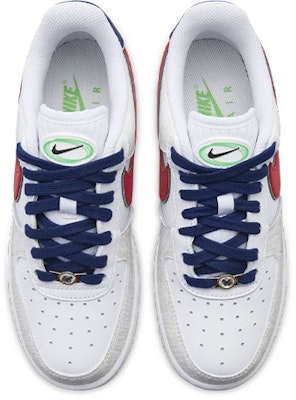 (W) Nike Air Force 1 '07 LX 'Just Do It - Putih Merah Ular' DV1493-161 Shop (W) Nike Air Force 1 '07 LX 'Just Do It - Putih Merah Ular' DV1493-161