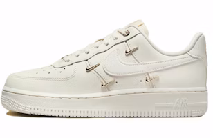 (Women) Nike Air Force 1 '07 LX 'Mini Swoosh - Metallic Gold' FV3654-111 (Women) Nike Air Force 1 '07 LX 'Mini Swoosh - Metallic Gold' FV3654-111