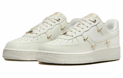 (Women) Nike Air Force 1 '07 LX 'Mini Swoosh - Metallic Gold'