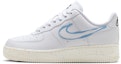 Buy 耐吉 Air Force 1 圓頭舒適 耐磨透氣 低筒 板鞋 女款 白藍