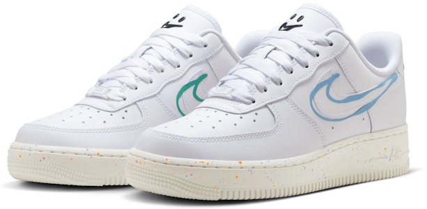 (W) Nike Air Force 1 '07 LX 'Neon Paint' Sepatu Sneakers HF5721-111 Purchase (W) Nike Air Force 1 '07 LX 'Neon Paint' Sepatu Sneakers HF5721-111