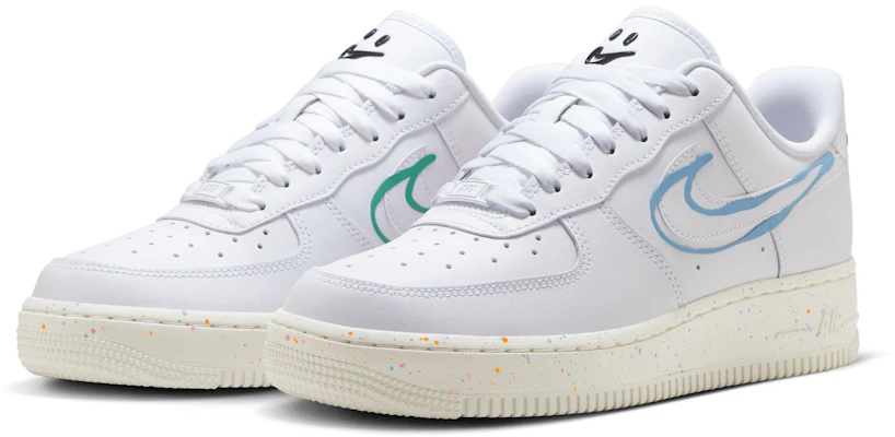 (W) Nike Air Force 1 '07 LX 'Neon Paint' Sepatu Sneakers HF5721-111 Purchase (W) Nike Air Force 1 '07 LX 'Neon Paint' Sepatu Sneakers HF5721-111