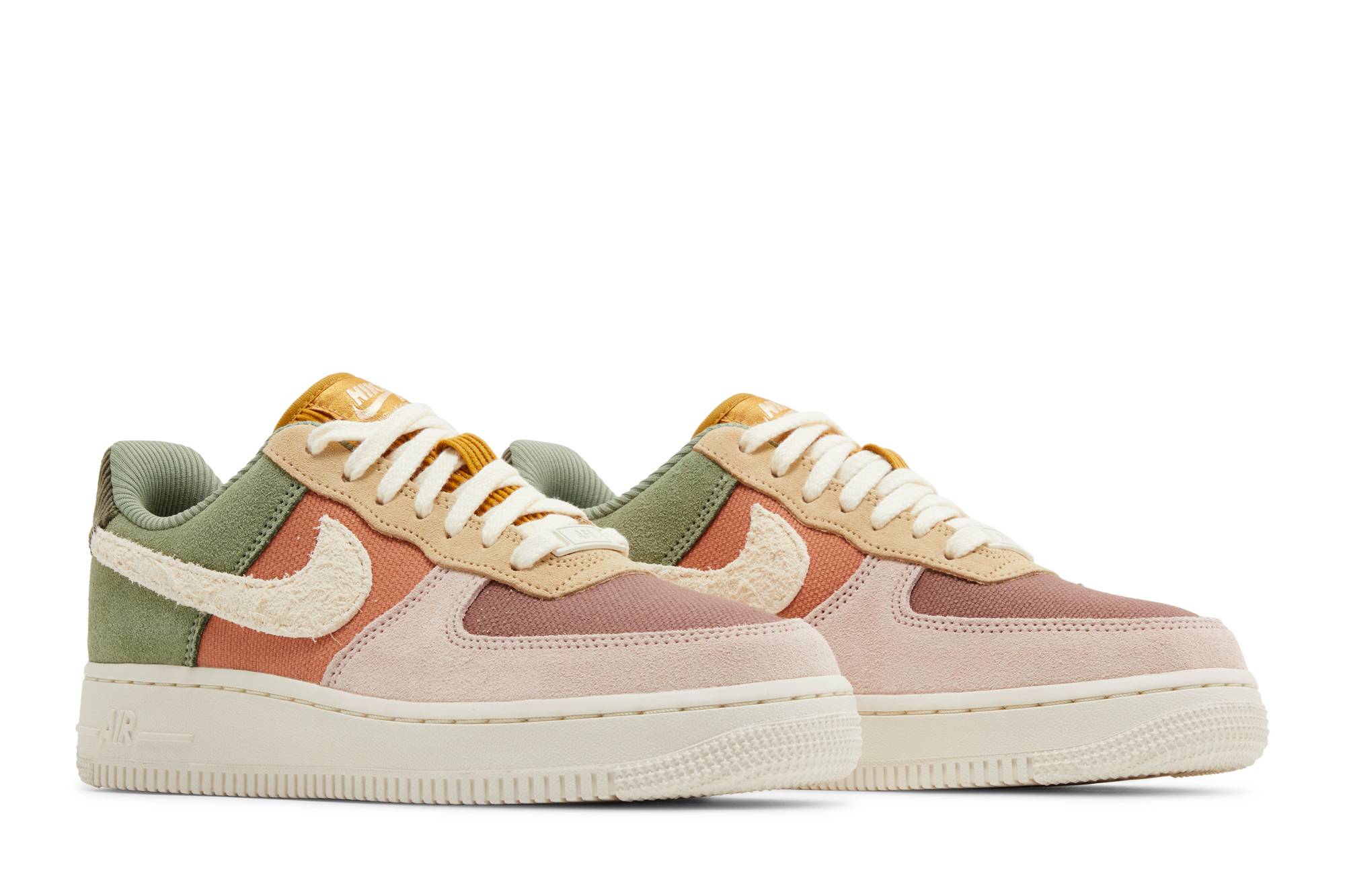 Cheap (W) Nike Air Force 1 '07 LX 'Verde Aceite y Terra Blush' FZ3782-386