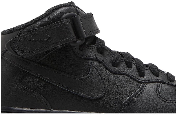 (W) Nike Air Force 1 '07 Mid 'Triple Black' Hitam Penuh DD9625-001 Order (W) Nike Air Force 1 '07 Mid 'Triple Black' Hitam Penuh DD9625-001