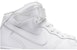 (W) Nike Air Force 1 '07 Mid 'Triple White' Putih Serba DD9625-100