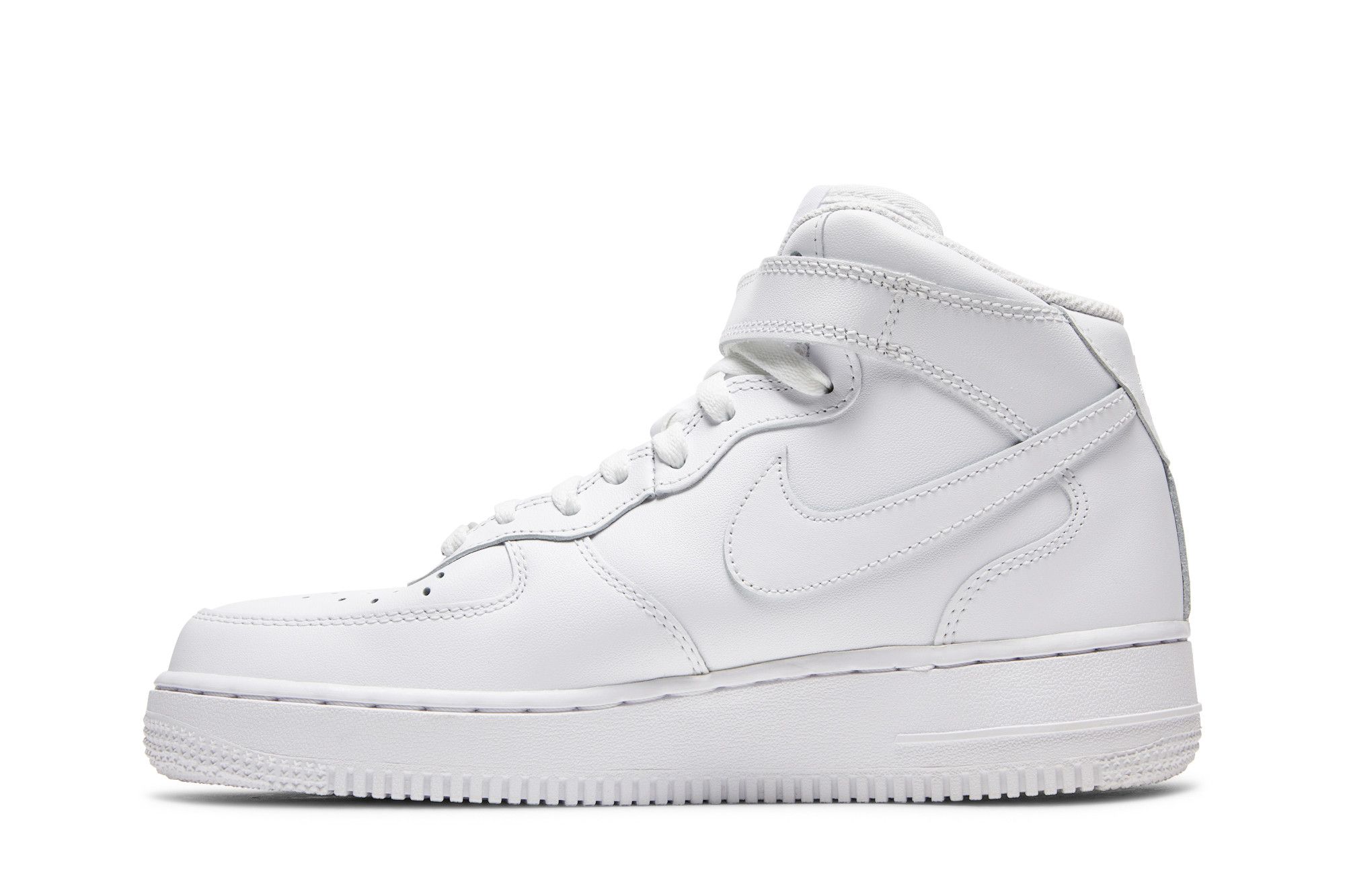 Shop (Women) Nike Air Force 1 '07 Mid 'Triple White' DD9625-100