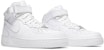 (W) Nike Air Force 1 '07 Mid 'Triple White' Putih Serba DD9625-100