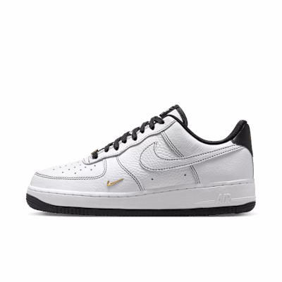 (Women) Nike Air Force 1 '07 Mini Jewel White/Metallic Gold/Black