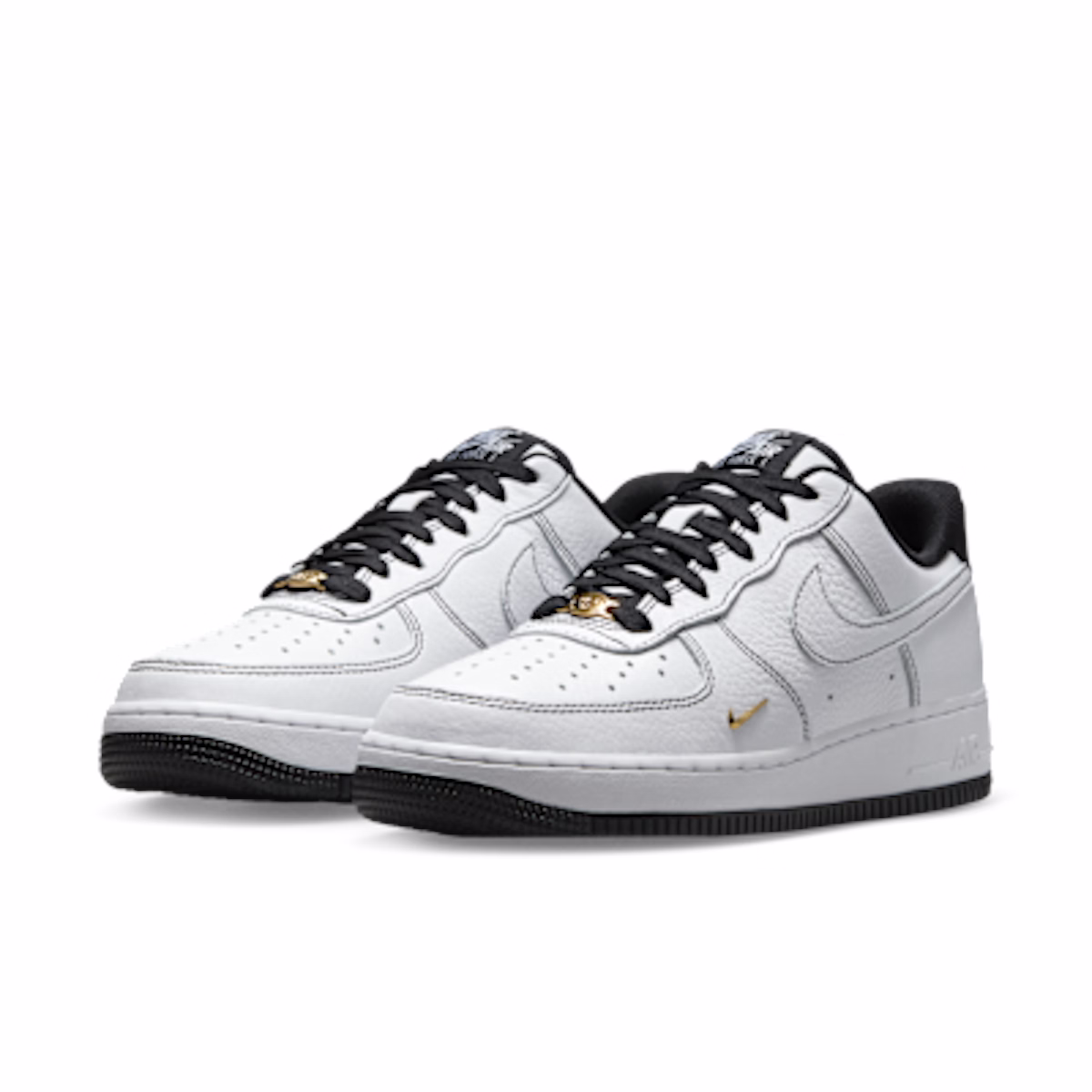 (Women) Nike Air Force 1 '07 Mini Jewel White/Metallic Gold/Black