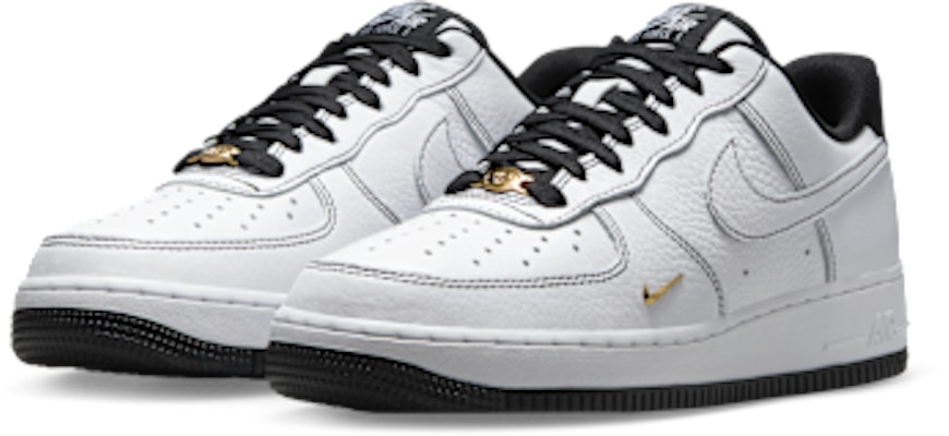 (Women) Nike Air Force 1 '07 Mini Jewel White/Metallic Gold/Black IB6543-101 Purchase (Women) Nike Air Force 1 '07 Mini Jewel White/Metallic Gold/Black IB6543-101