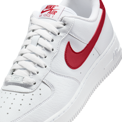 Sizing (W) 나이키 에어포스 1 ''07 넥스트 네이처 화이트/팀 크림슨 DC9486-117