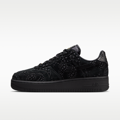 (Women) Nike Air Force 1 '07 Premium+ Black/Metallic Gold/Black IO1259-001