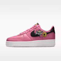 (Women) Nike Air Force 1 '07 Premium "Flowers" Peanie/Metallic Gold/White/Black IB6644-600 (Women) Nike Air Force 1 '07 Premium "Flowers" Peanie/Metallic Gold/White/Black IB6644-600