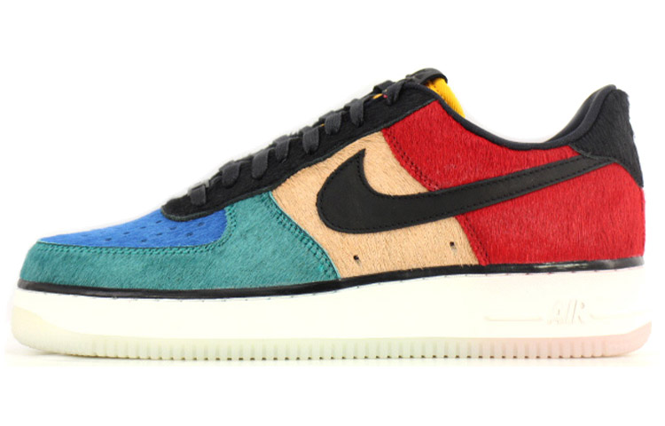 (W) Nike Air Force 1 '07 PRM 'Red Blue Black'