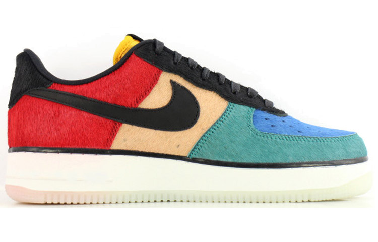 (W) Nike Air Force 1 '07 PRM 'Red Blue Black' 圖 2