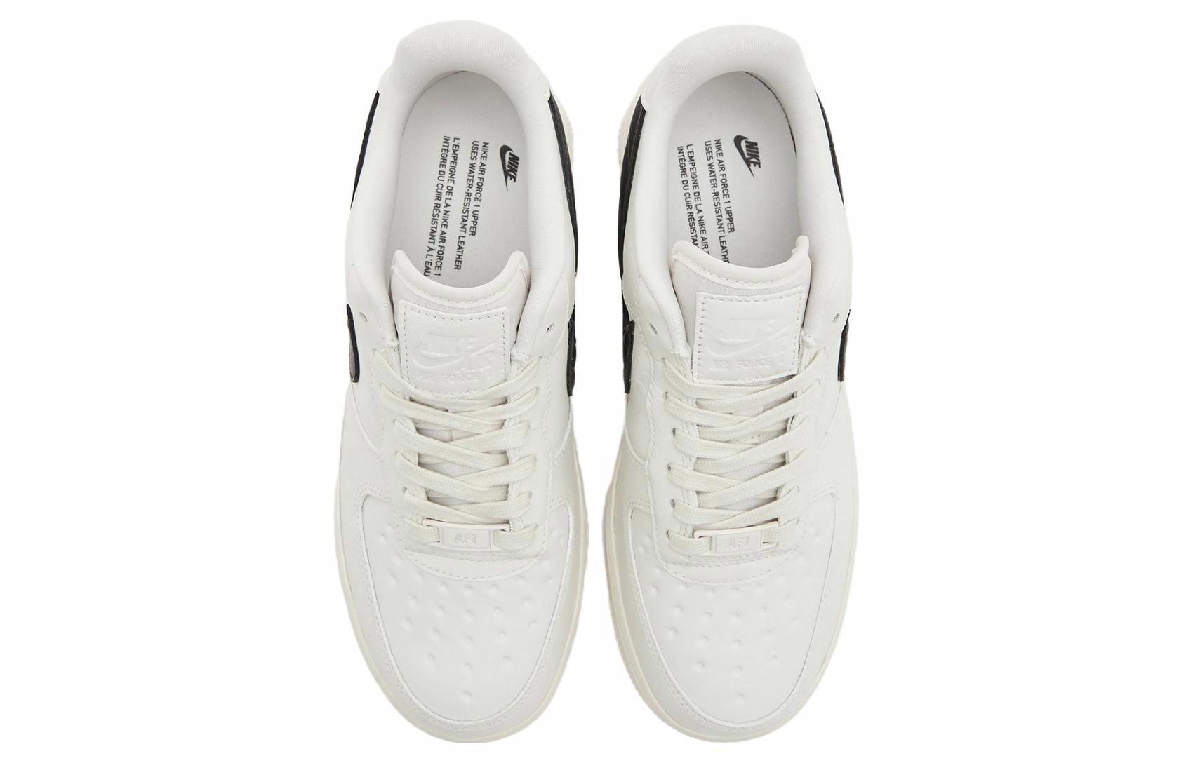 Shop (W) 耐克 Air Force 1 '07 缝线勾黑色款 FV1182-001