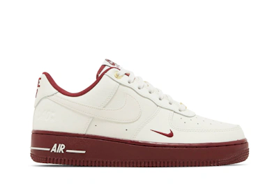 (Women) Nike Air Force 1 '07 SE '40th Anniversary - Sail Team Red' DQ7582-100