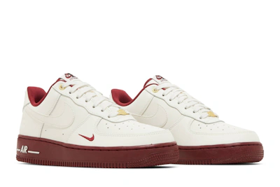 (Women) Nike Air Force 1 '07 SE '40th Anniversary - Sail Team Red' DQ7582-100