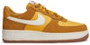 (W) Nike Air Force 1 '07 SE 'First Use Pack - University Gold Gum' Emas Universiti Gum DA8302-700
