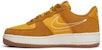 (W) Nike Air Force 1 '07 SE 'First Use Pack - University Gold Gum' Emas Universiti Gum DA8302-700