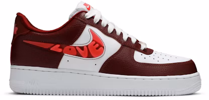 (Women) Nike Air Force 1 '07 SE 'Love For All - Team Red' CV8482-600 (Women) Nike Air Force 1 '07 SE 'Love For All - Team Red' CV8482-600