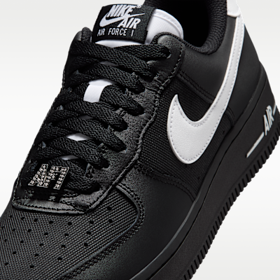Sizing (W) Nike Air Force 1 ''07 SE 黑色/金屬銀/白色 IV4721-001