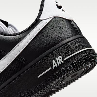 Cheap (W) Nike Air Force 1 ''07 SE 黑色/金屬銀/白色 IV4721-001