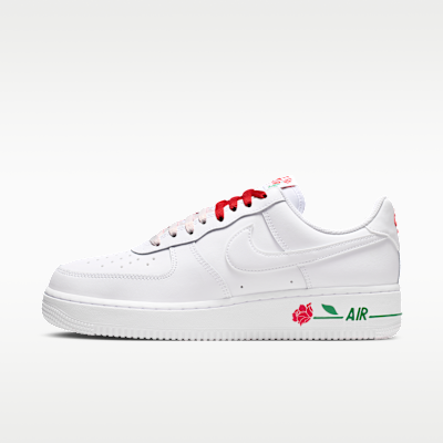 (Women) Nike Air Force 1 '07 SE White/Sports Red/Pine Green/White IF0498-100