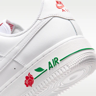 (Women) Nike Air Force 1 '07 SE White/Sports Red/Pine Green/White IF0498-100 Cheap (Women) Nike Air Force 1 '07 SE White/Sports Red/Pine Green/White IF0498-100