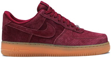 (Women) Nike Air Force 1 '07 Suede 'Deep Garnet' 749263-600 (Women) Nike Air Force 1 '07 Suede 'Deep Garnet' 749263-600
