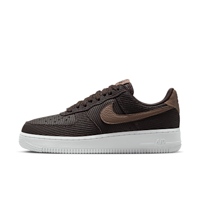 (Women) Nike Air Force 1 '07 Velvet Brown/White/Metallic Silver/Mink Brown IM6533-200