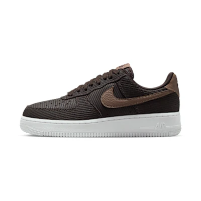 (W) Nike Air Force 1 '07 Velvet Brown/White/Metallic Silver/Mink Brown