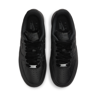 (W) Nike Air Force 1 '07 Vintage Black/Anthracite/Metallic Silver/Black 圖 4