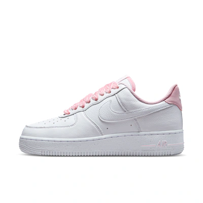 (Women) Nike Air Force 1 '07 Vintage Pink Foam/Gray Fog/Metallic Silver/White