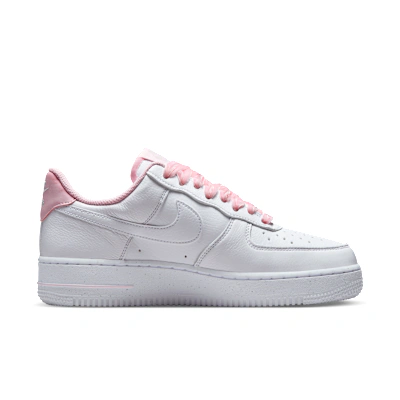 (Women) Nike Air Force 1 '07 Vintage Pink Foam/Gray Fog/Metallic Silver/White