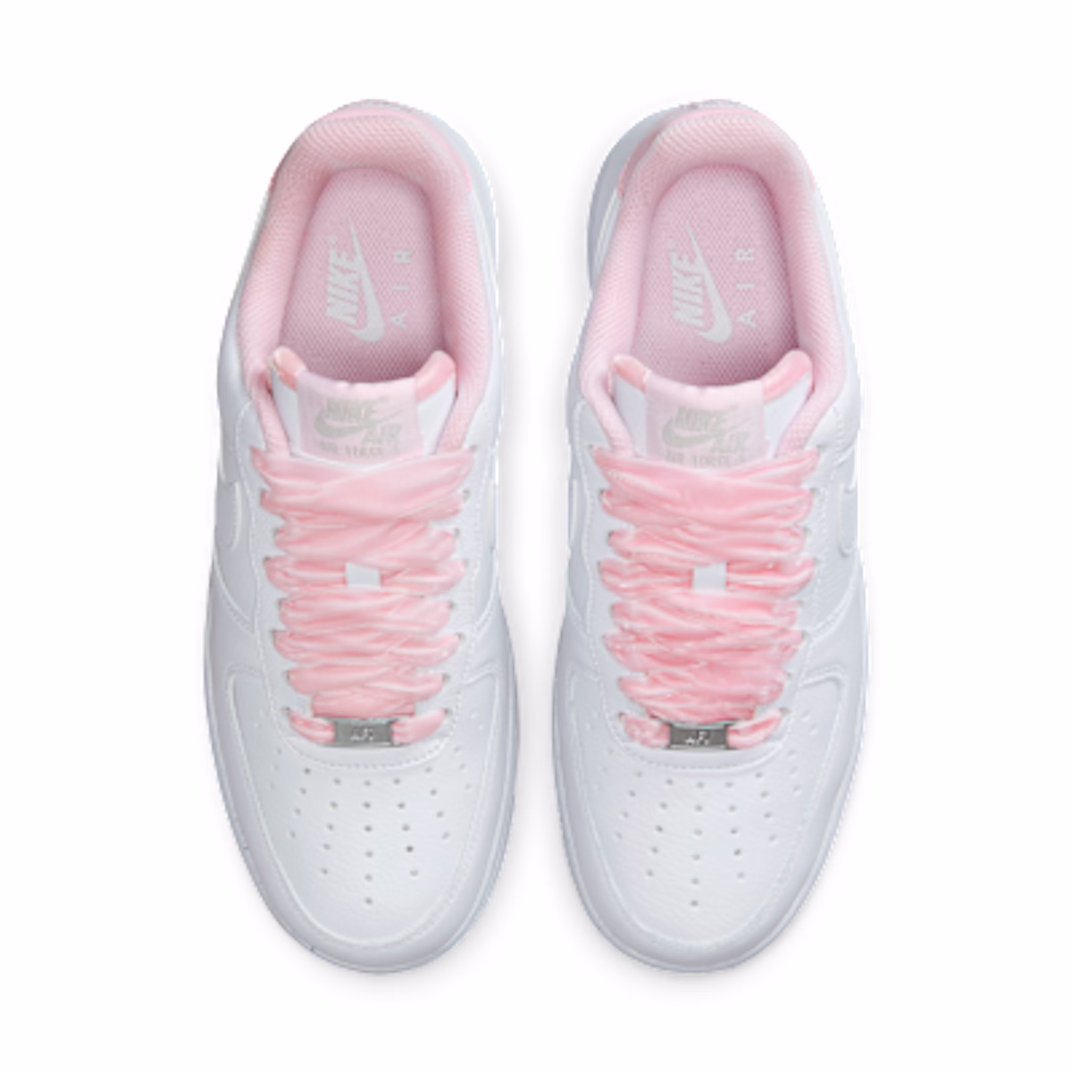 (Women) Nike Air Force 1 '07 Vintage Pink Foam/Gray Fog/Metallic Silver/White