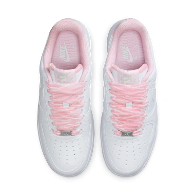 (Women) Nike Air Force 1 '07 Vintage Pink Foam/Gray Fog/Metallic Silver/White