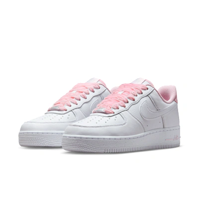 (Women) Nike Air Force 1 '07 Vintage Pink Foam/Gray Fog/Metallic Silver/White
