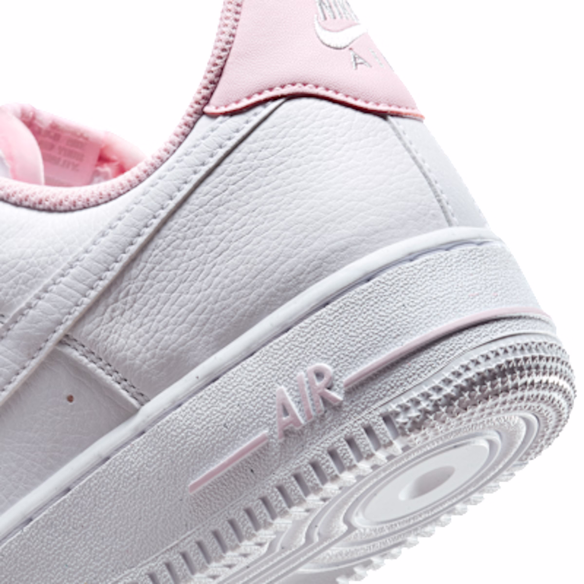 (Women) Nike Air Force 1 '07 Vintage Pink Foam/Gray Fog/Metallic Silver/White