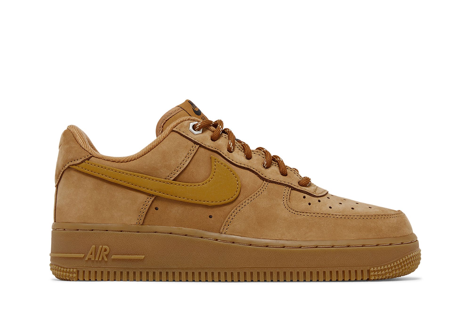NIKE Air Force 1‘07 WB【FZ7372-200】 NIKE W AIR FORCE 1 '07 WB FLAX/WHEAT-GUM LIGHT BROWN-BLACK
