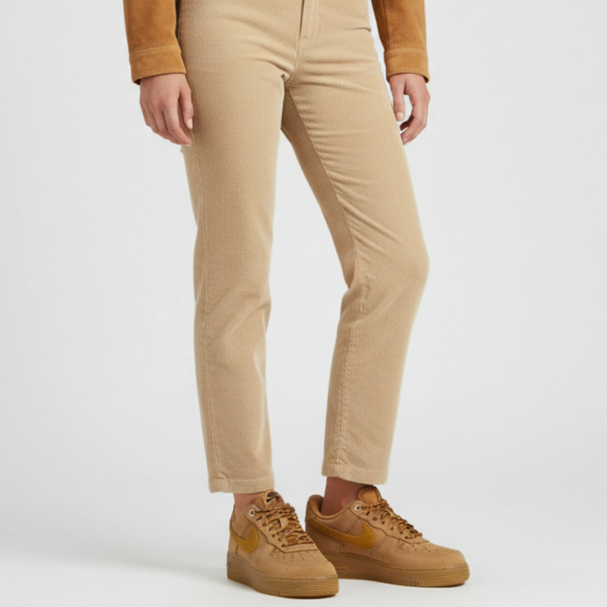 (Women) Nike Air Force 1 "07 WB "Flax/Wheat Gum"