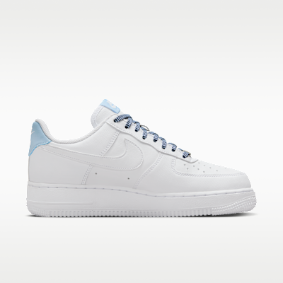 Lookbook (W) Nike Air Force 1 ''07 Putih/Light Armory Biru/Putih/Putih IB7167-101