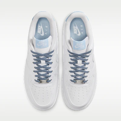 (Women) Nike Air Force 1 '07 White/Light Armory Blue/White/White IB7167-101 Shop (Women) Nike Air Force 1 '07 White/Light Armory Blue/White/White IB7167-101