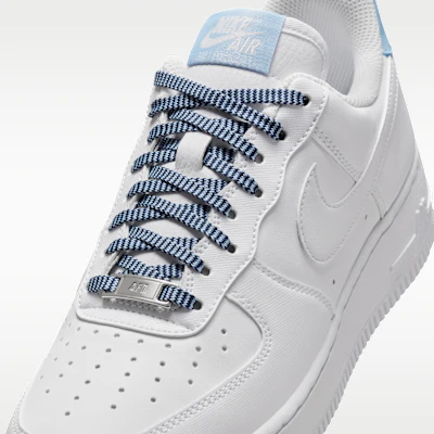 (Women) Nike Air Force 1 '07 White/Light Armory Blue/White/White IB7167-101 Sizing (Women) Nike Air Force 1 '07 White/Light Armory Blue/White/White IB7167-101