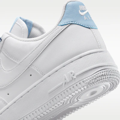 (Women) Nike Air Force 1 '07 White/Light Armory Blue/White/White IB7167-101 Cheap (Women) Nike Air Force 1 '07 White/Light Armory Blue/White/White IB7167-101