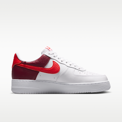 Shop (W) Nike Air Force 1 ''07 白色/淺紅/金色/酒紅 IR0872-101