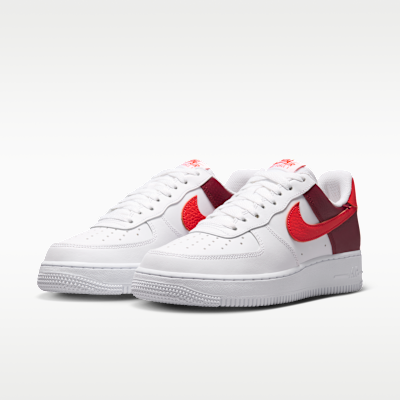 Details for (W) Nike Air Force 1 ''07 白色/淺紅/金色/酒紅 IR0872-101